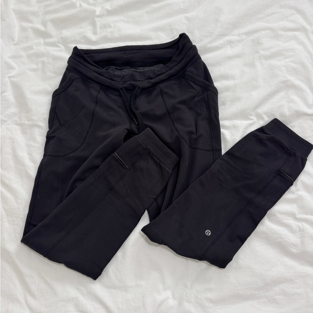 Lulu Black Jogger Pants